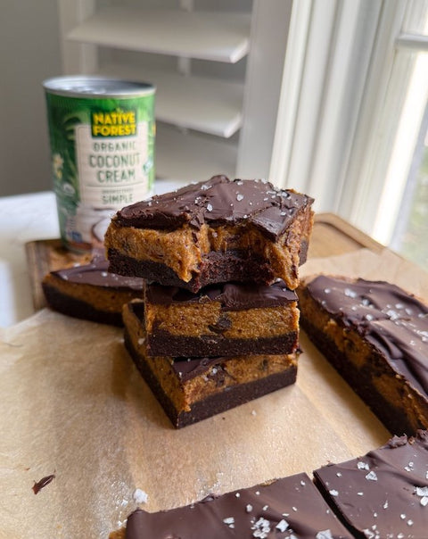 Healthy No-Bake Pumpkin Cookie Dough Bars