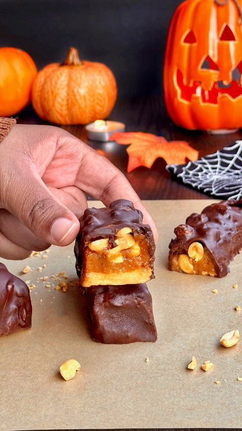 Dairy-Free Snickers Bars