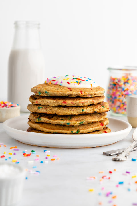 Vegan Funfetti Pancakes