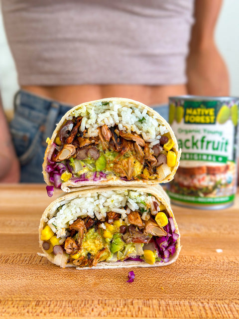 Chipotle Jackfruit Burritos