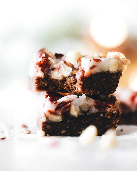 Chocolate Peppermint Magic Cookie Bars