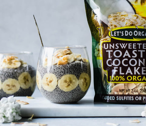 Banana Cream Pie Chia Seed Pudding