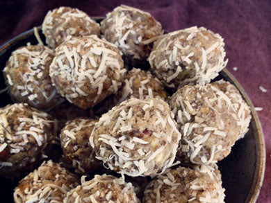 Banana Flour Pineapple Date Bites