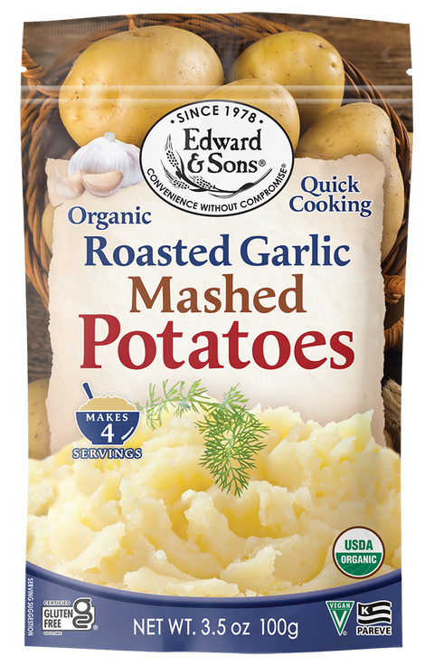 Edward & Sons® Organic Roasted Garlic Mashed Potatoes