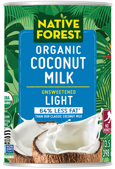 Native Forest® Organic Unsweetened Light Coconut Milk  (25% OFF)