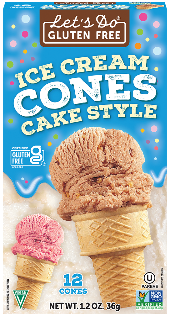 Let&rsquo;s Do Gluten Free® Gluten Free Ice Cream Cones – Edward &amp; Sons 