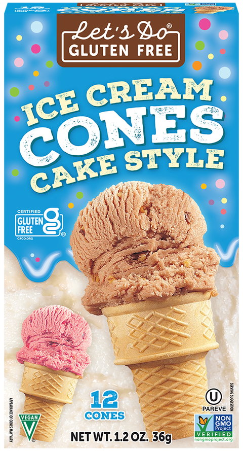 Let's Do Gluten Free® Gluten Free Ice Cream Cones
