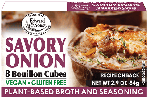 Edward & Sons® Savory Onion Bouillon Cubes