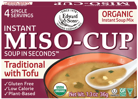 Organic Traditional Miso-Cup® with Tofu (4-Pack)