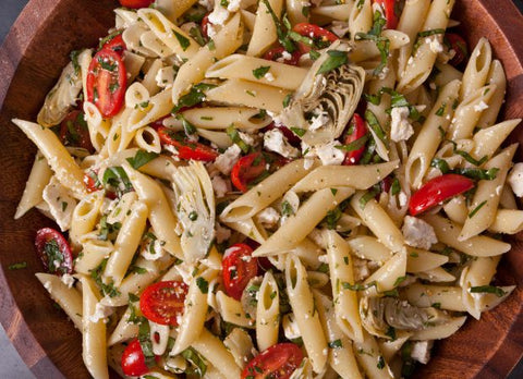 Summer Artichoke Pasta Salad