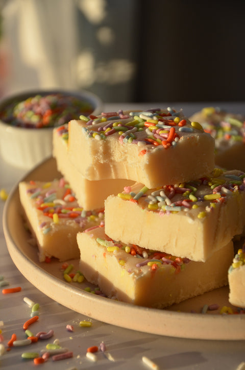 Vegan Sugar Cookie Fudge