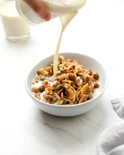 Grain-Free Chickpea Coconut Granola