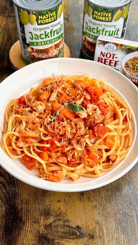 Jackfruit Bolognese