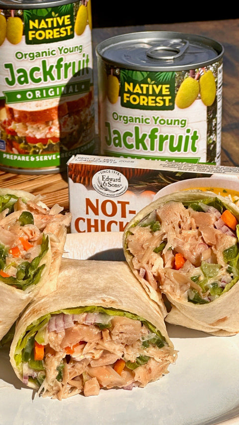 Not-Chick’n Salad Wraps