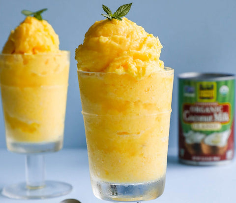 2-Ingredient Pineapple Sorbet