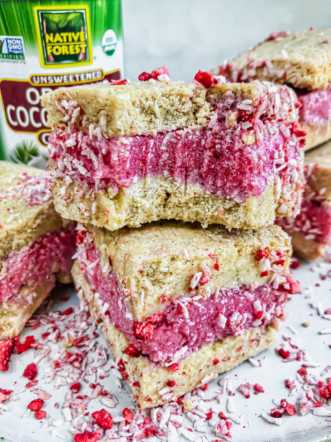 Strawberry Shortcake Nice Cream Bars