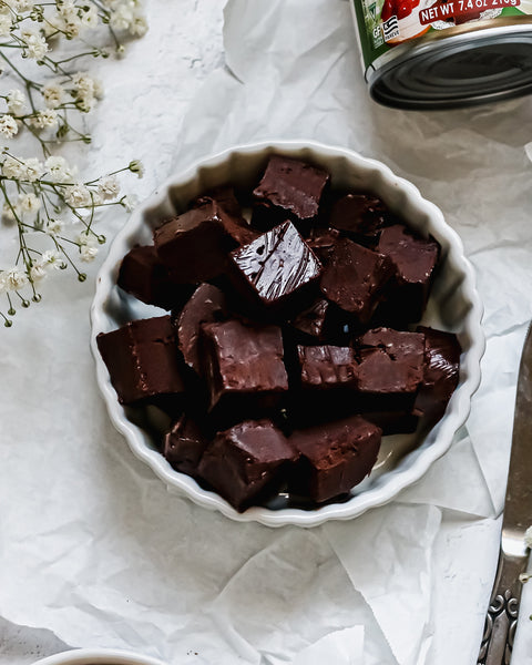 2-Ingredient Vegan Fudge