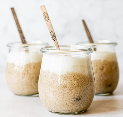 Vegan Vanilla Tapioca Pudding