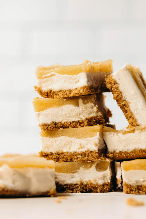 Vegan Mango Cheesecake Bars