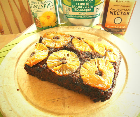 Banana Flour Pineapple Upside Down Cake