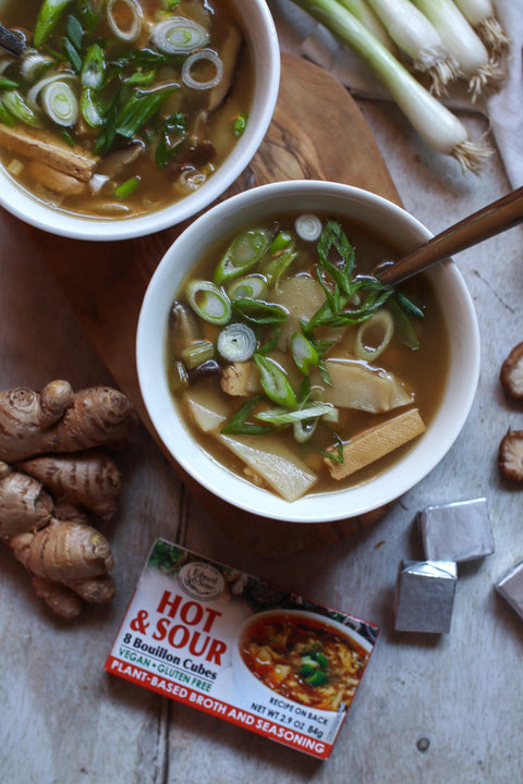 Vegan Hot & Sour Soup