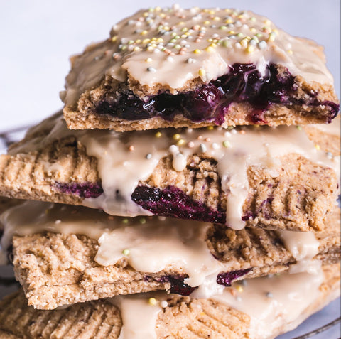 Vegan Blueberry Lemon Pop Tarts