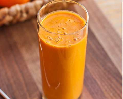 Coconut Milk Carrot Juice