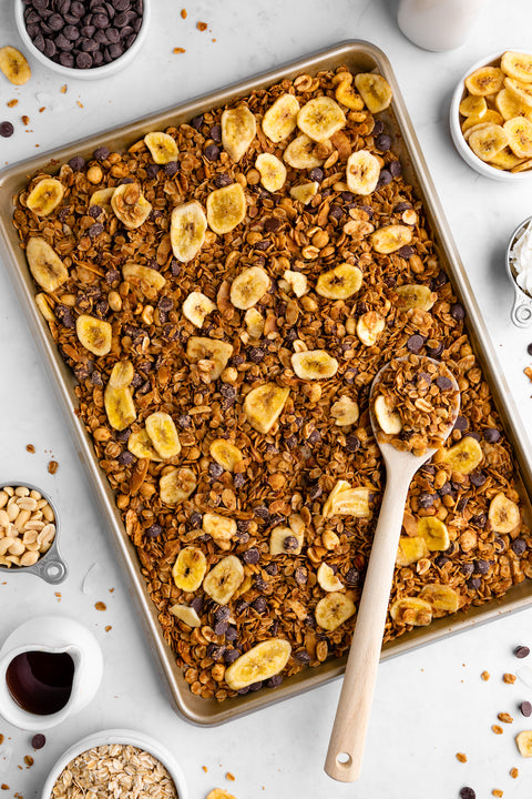 Vegan Chunky Monkey Granola