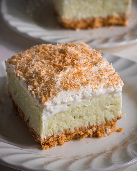 Dairy-Free No-Bake Coconut Cream Pie Bars