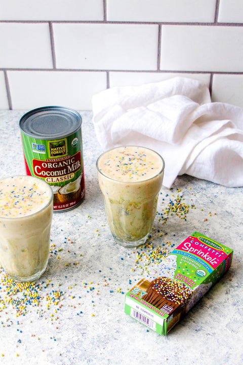 Vegan Confetti Cake Shake