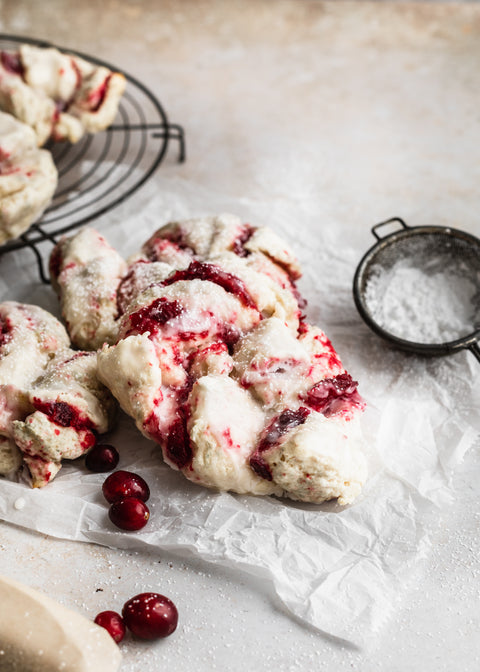 Vegan Cranberry Sweet Rolls