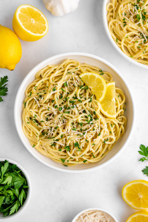 Creamy Vegan Lemon Pasta