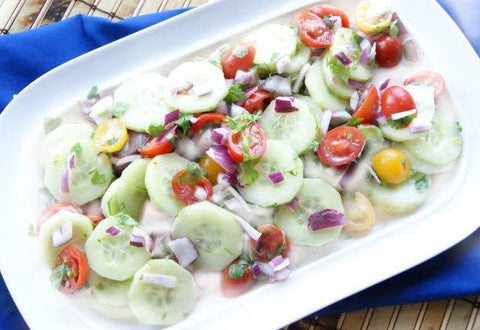 Organic Coconut Milk Recipe Cool Cucumber Salad