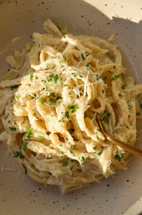 Vegan Fettuccine Alfredo