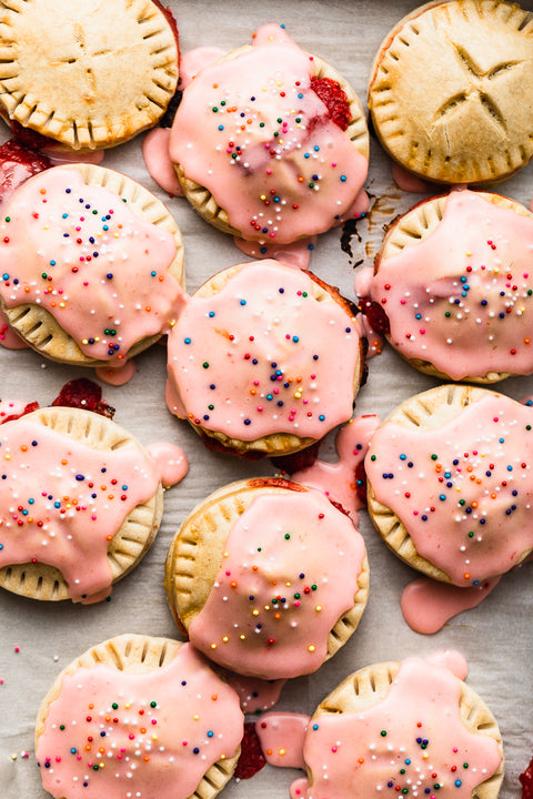 Dairy-Free Strawberry Rhubarb Pop Tarts