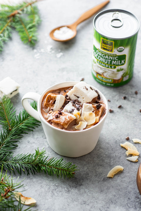 Vegan Salted Double Dark Chocolate Hot Cocoa