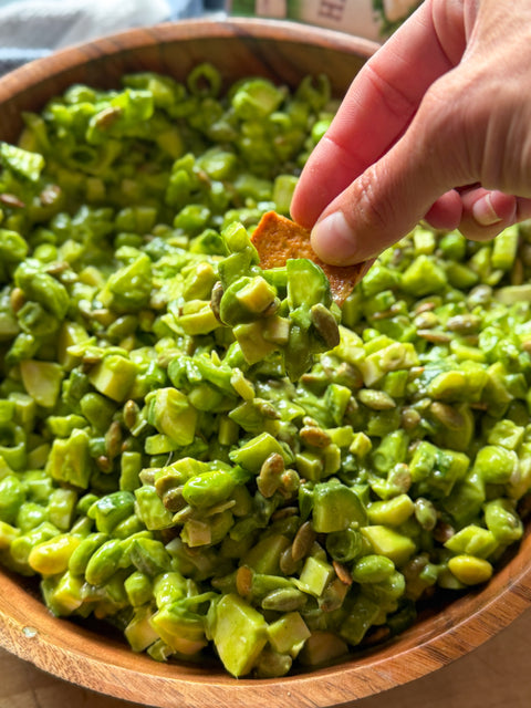 Hearts of Palm Green Goddess Chopped Salad