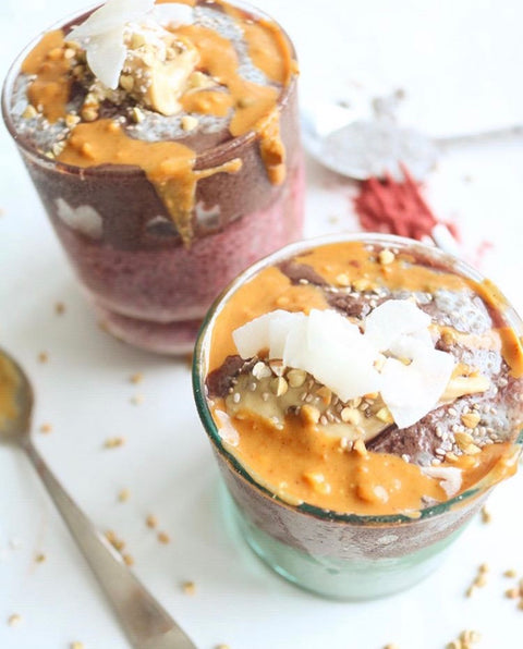 Vegan Chia Pudding Jars