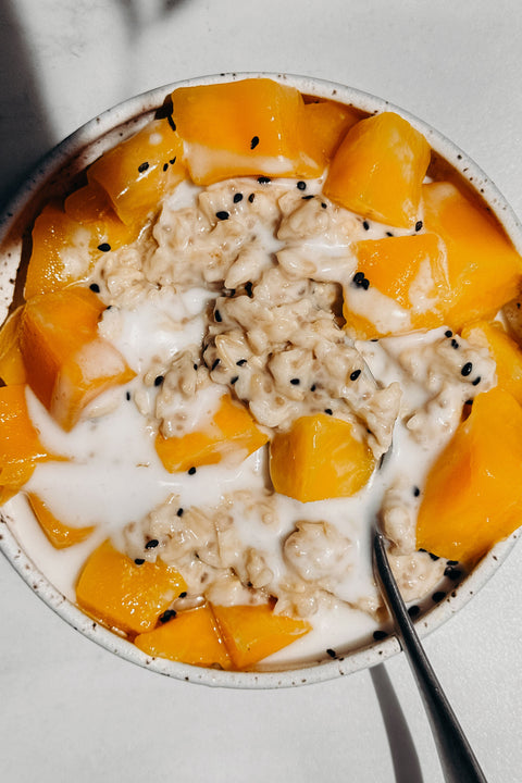 Mango Sticky Rice Oatmeal