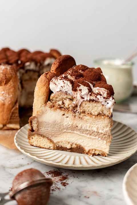 Vegan Tiramisu Cheesecake