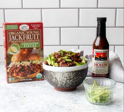 5 Ingredient Hoisin Jackfruit Bowls