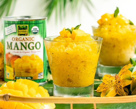 Vegan Mango Mint Granita