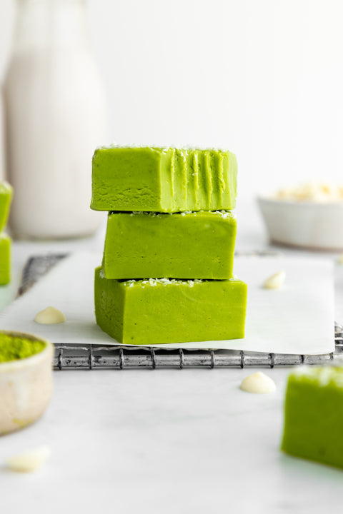 Vegan Matcha Fudge