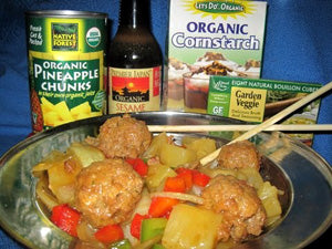 Mimi’s Vegan Sweet and Sour Meatballs