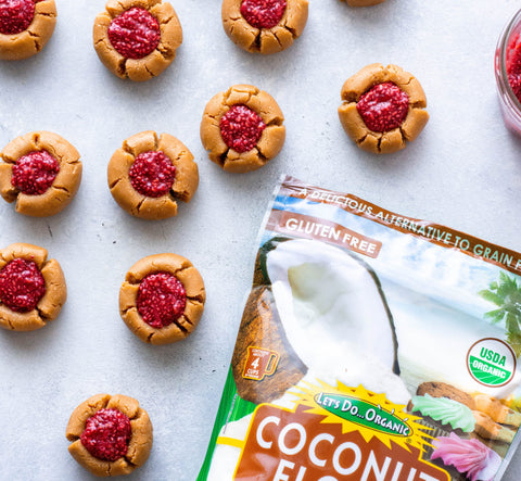 Vegan No-Bake PB&J  Cookies