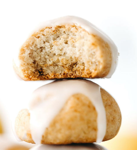 Puffy Glazed Lemon Cookies