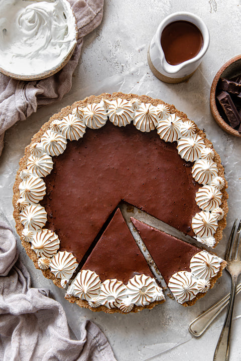 Dairy-Free S'mores Tart