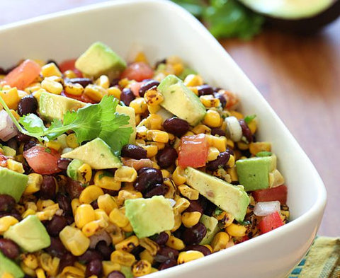 Black Bean, Corn Tortilla Salad