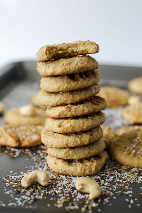 Vegan Cashew Chickpea Cookies