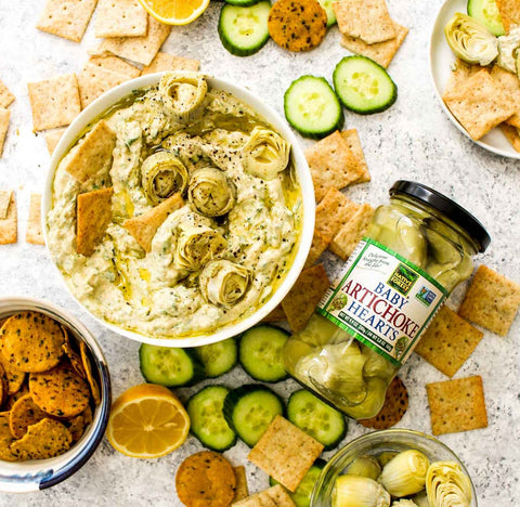 Spinach Baby Artichoke Hummus